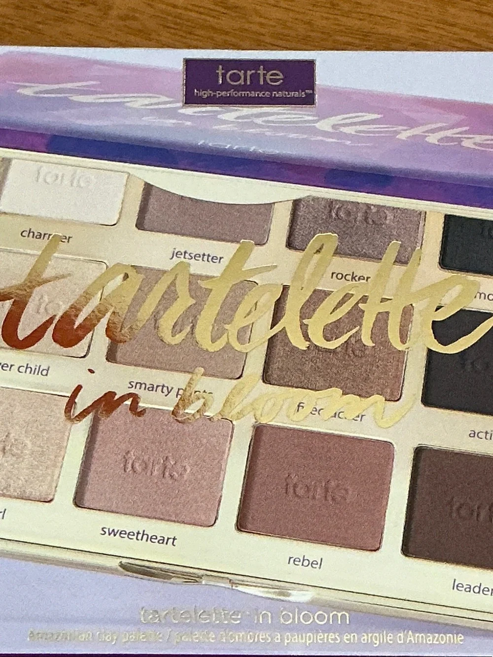 NIB Tarte Tartelette In Bloom Eyeshadow Palette
